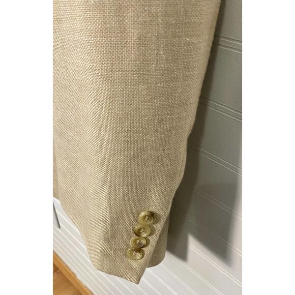 Vito Rufolo Men's Tan Button Down Blazer - Picture 2 of 12